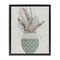 Stupell Industries Natural Wheat Bouquet Floater Framed Canvas Wall Art Design by Susan Jill